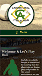 Mobile Screenshot of carlislearealittleleague.com